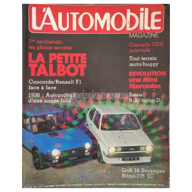 L'Automobile Septembre 1981