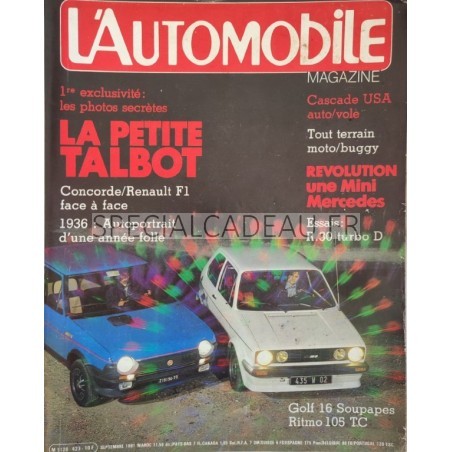 L'Automobile Septembre 1981