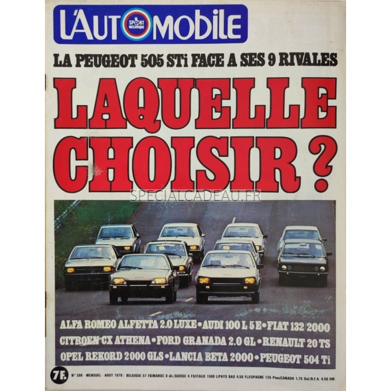 L'Automobile Août 1979