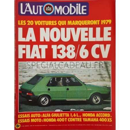 L'Automobile Avril 1978