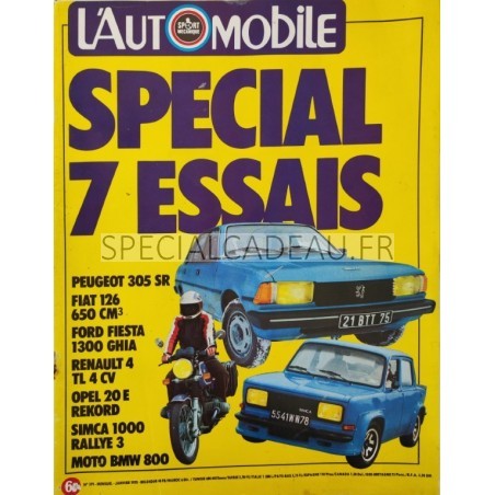 L'Automobile Janvier 1978