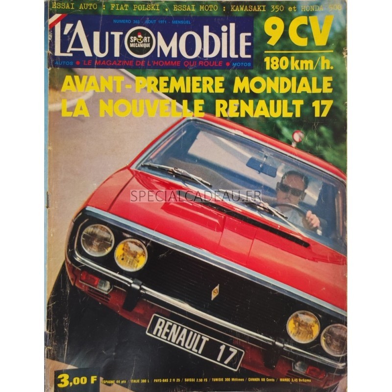 L'Automobile Août 1971