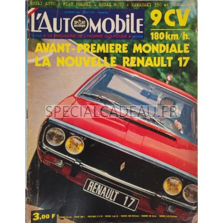L'Automobile Août 1971