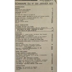 L'Automobile Janvier 1973
