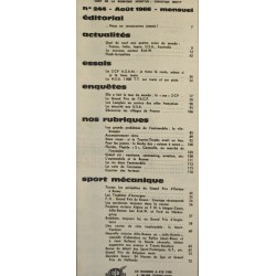 L'Automobile Août 1966