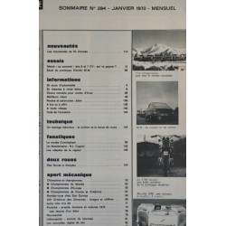 L'Automobile Janvier 1970