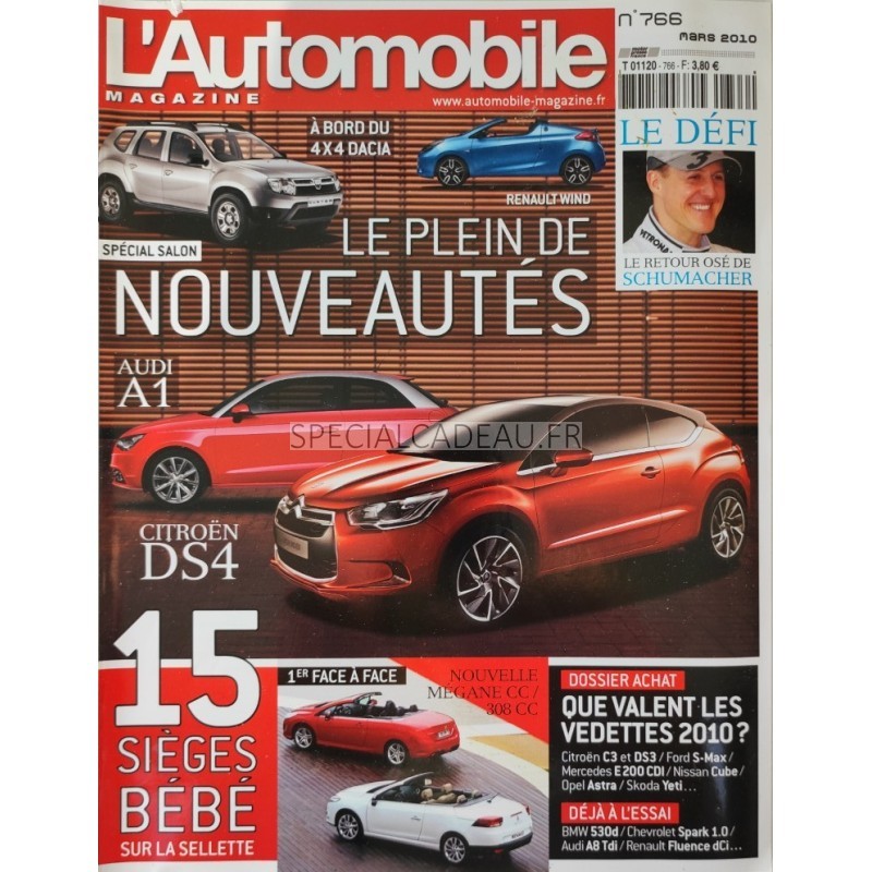 Automobile Magazine Mars 2010