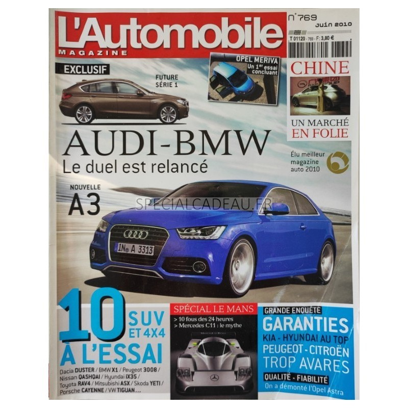 Automobile Magazine juin 2010