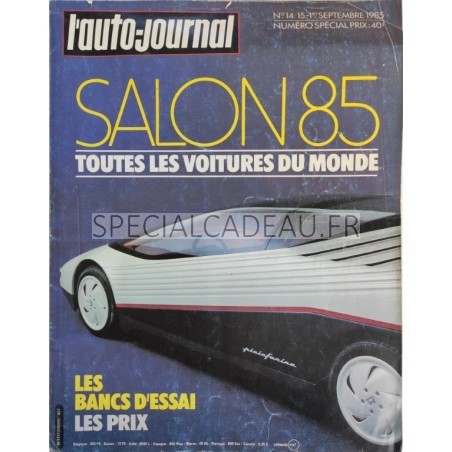 Auto Journal special Salon Septembre 1985