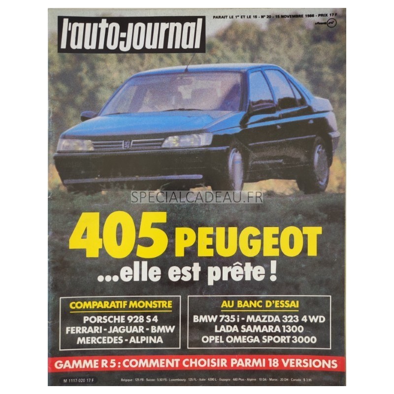 Auto Journal Novembre 1986