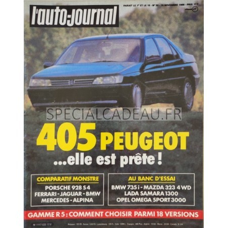 Auto Journal Novembre 1986