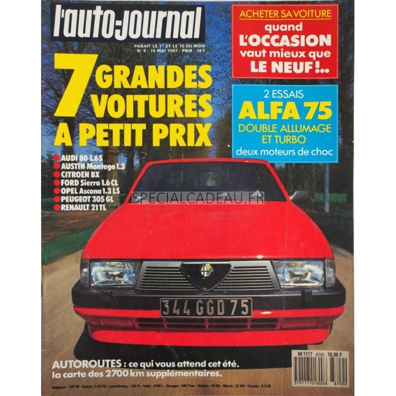Auto Journal Mai 1987
