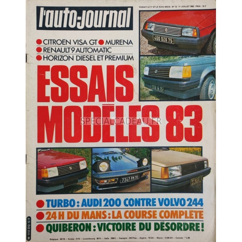 Auto Journal Juillet 1982