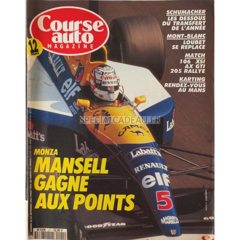 Course Auto Septembre 1991