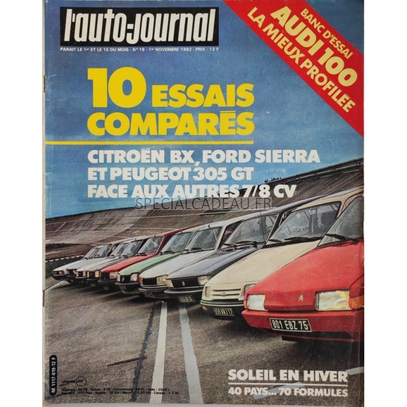 Auto Journal Novembre 1982