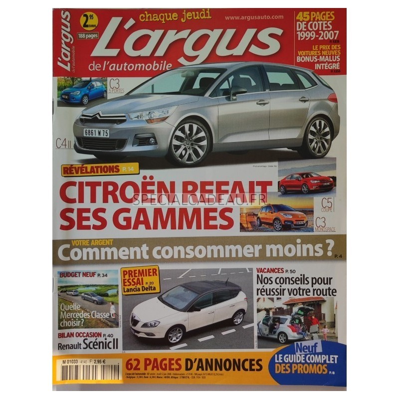 L'argus de l'Automobile Juin 2008