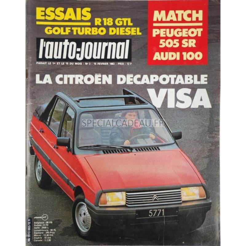 Auto Journal Février 1983