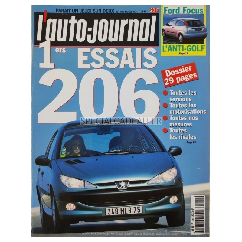 Auto Journal Août 1998