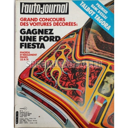 Auto Journal Février 1981