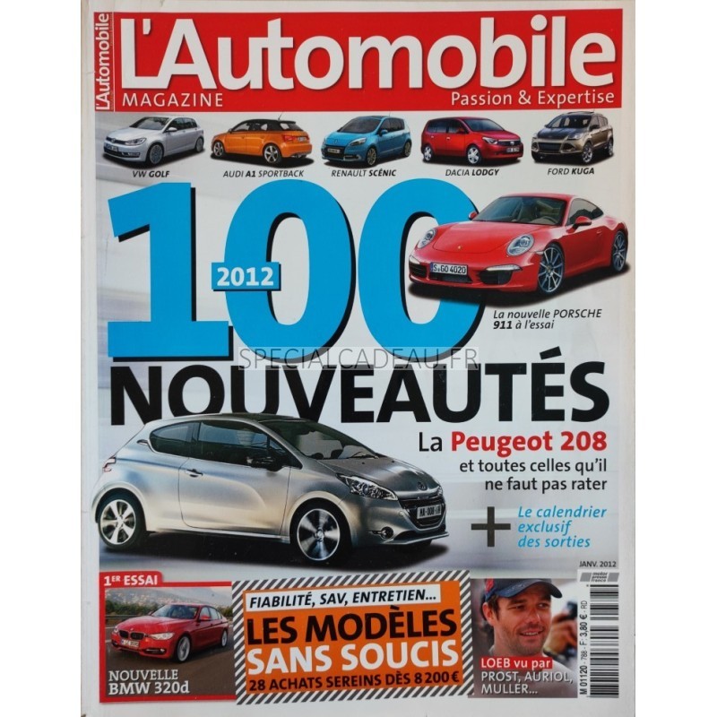Automobile Magazine Janvier 2012