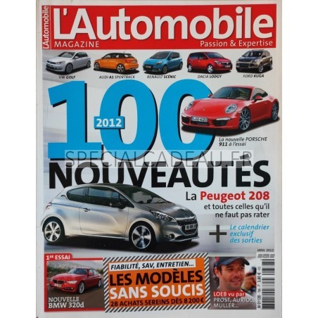 Automobile Magazine Janvier 2012