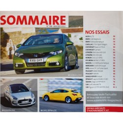 Automobile Magazine Janvier 2012