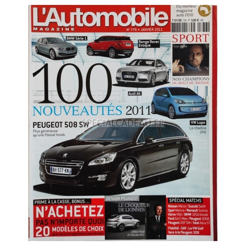 Automobile Magazine Janvier 2011