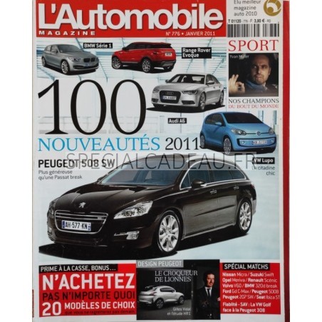 Automobile Magazine Janvier 2011