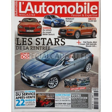 Automobile Magazine Août 2011