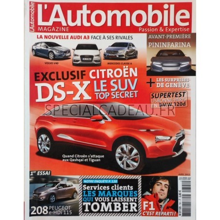 Automobile Magazine Avril 2012