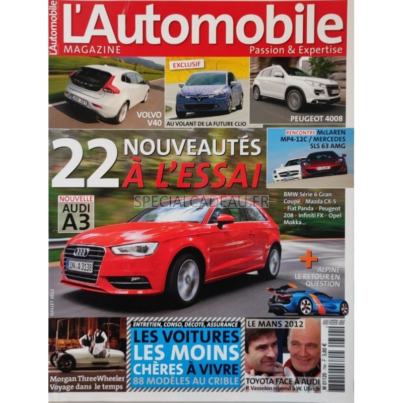 Automobile Magazine Juillet 2012