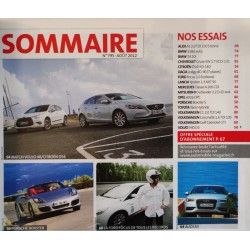 Automobile Magazine Août 2012