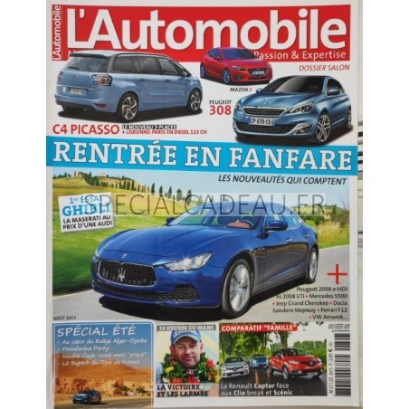 Automobile Magazine Août 2013