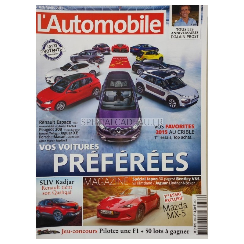 Automobile Magazine Mars 2015