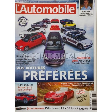 Automobile Magazine Mars 2015