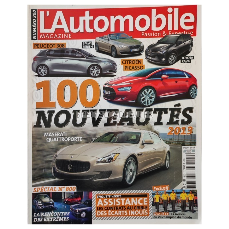 Automobile Magazine Janvier 2013