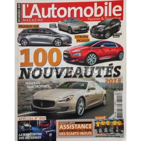 Automobile Magazine Janvier 2013
