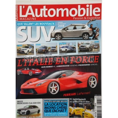 Automobile Magazine Avril 2013
