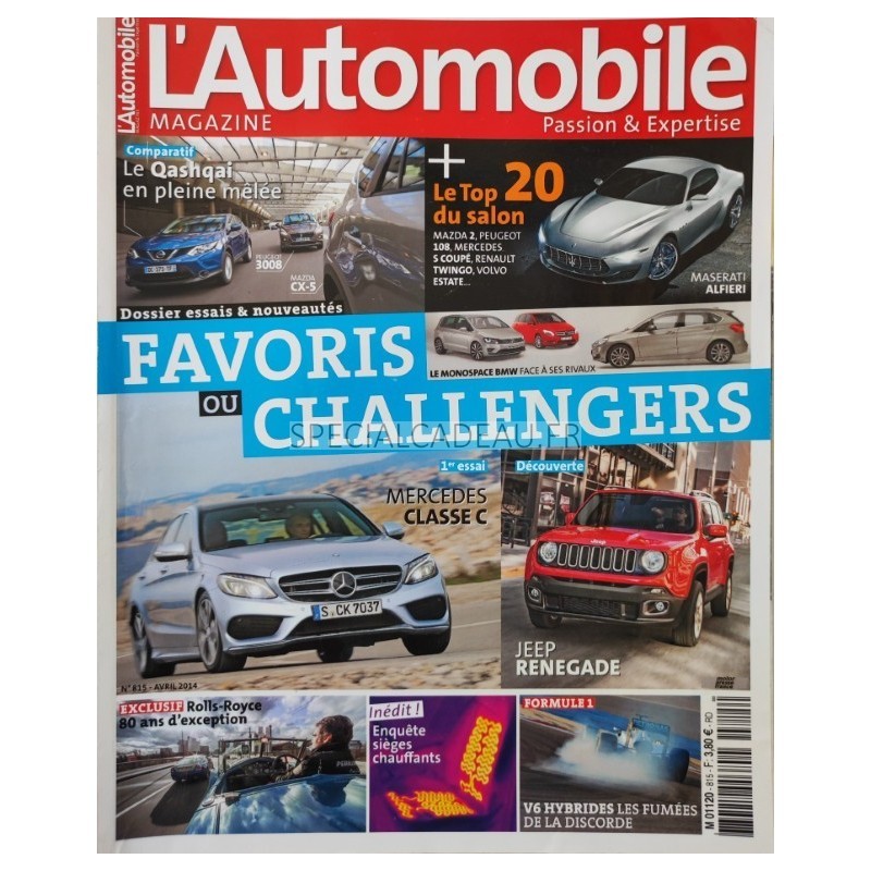 Automobile Magazine Avril 2014