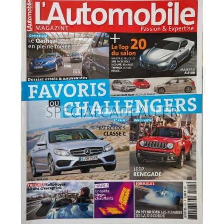 Automobile Magazine Avril 2014
