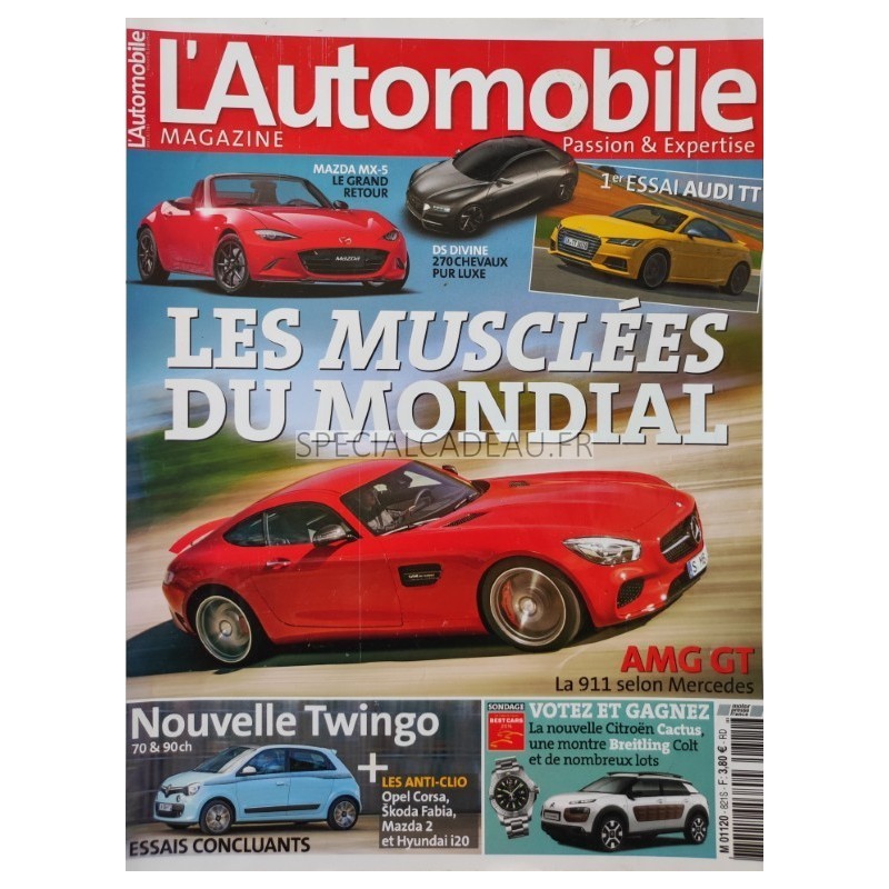 Automobile Magazine Octobre 2014