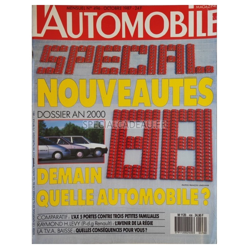 Automobile Magazine Octobre 1987
