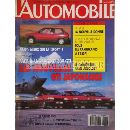 Automobile Magazine Novembre 1987
