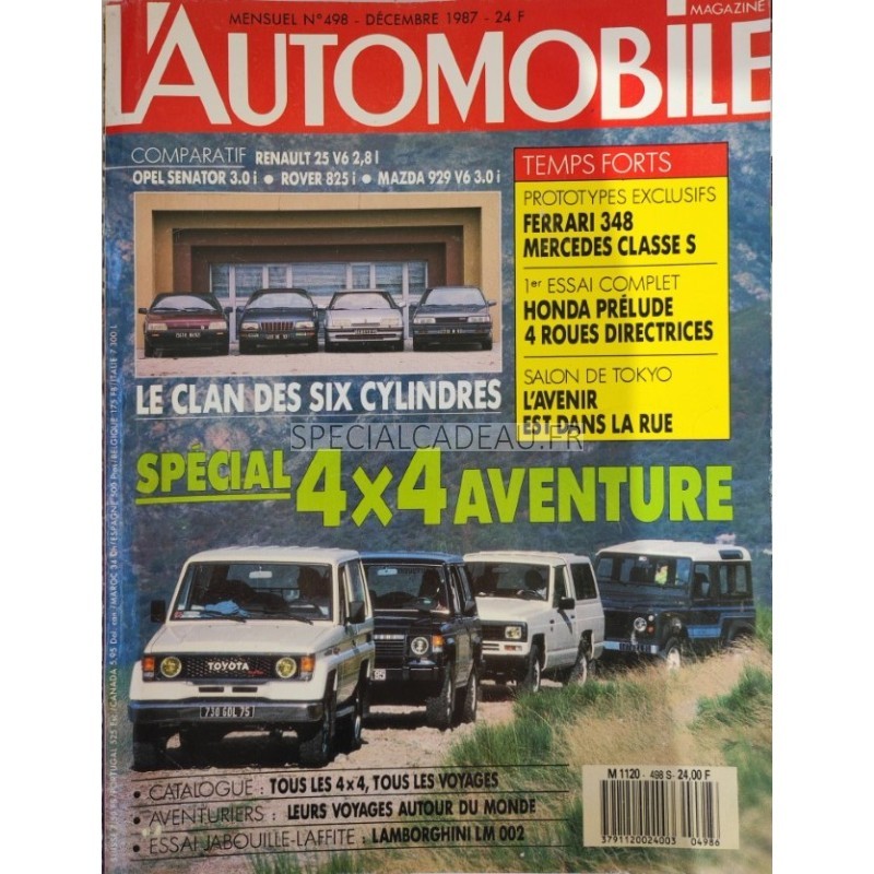 Automobile Magazine Décembre 1987