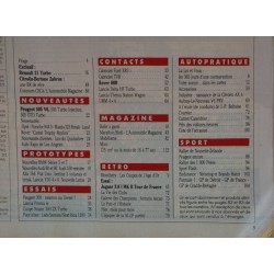 Automobile Magazine Août 1986