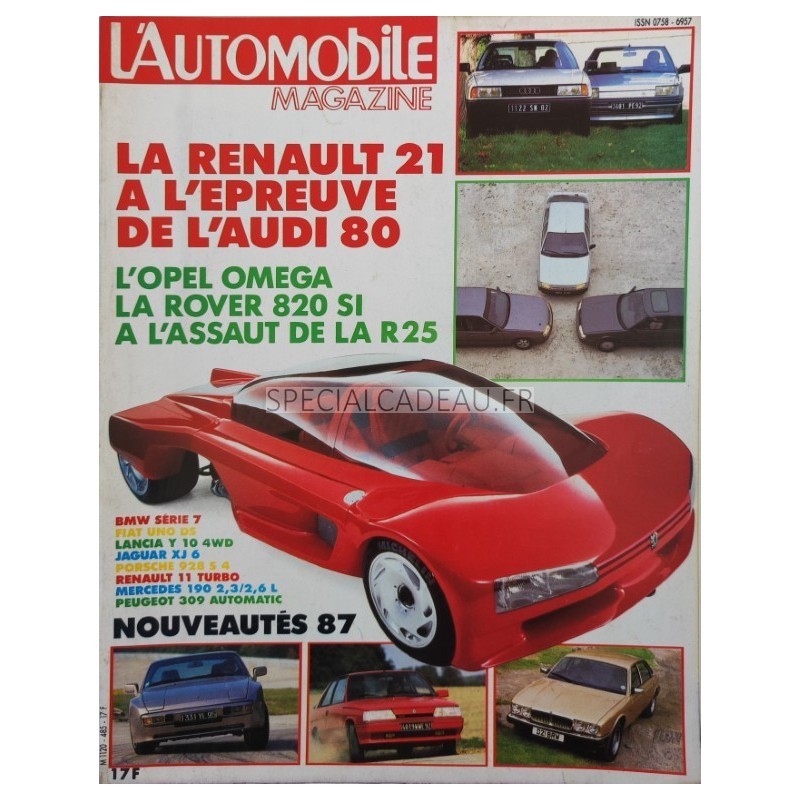 Automobile Magazine Novembre 1986