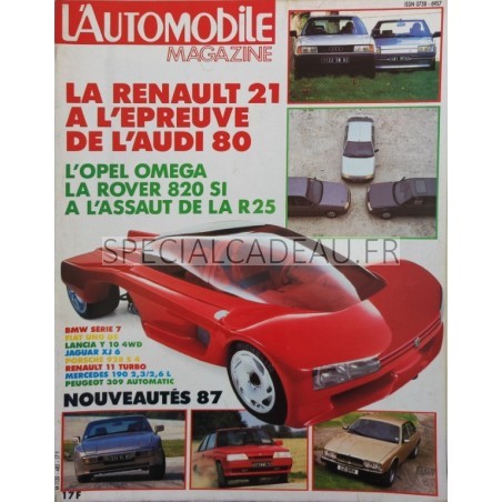Automobile Magazine Novembre 1986