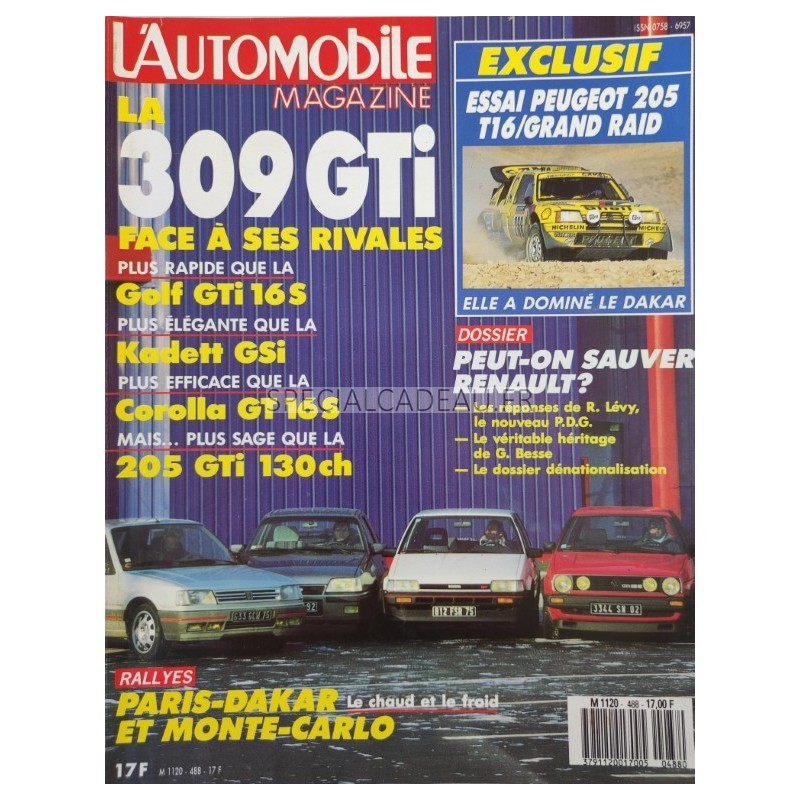 Automobile Magazine  Février 1987