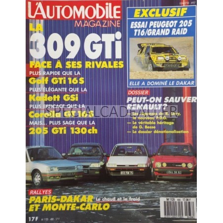 Automobile Magazine  Février 1987