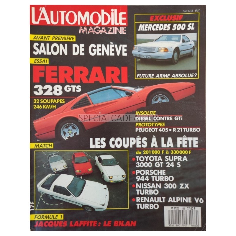 Automobile Magazine Mars 1987